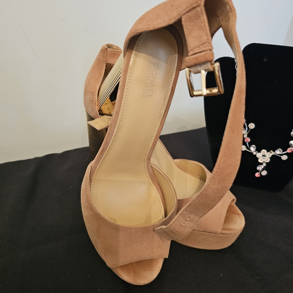Michael Kors Women's Tan Heels